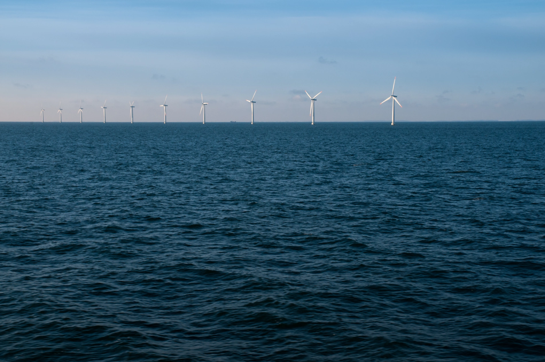 23 MW Leistung: der Offshore-Windpark vor der Insel Samsø, Dänemark